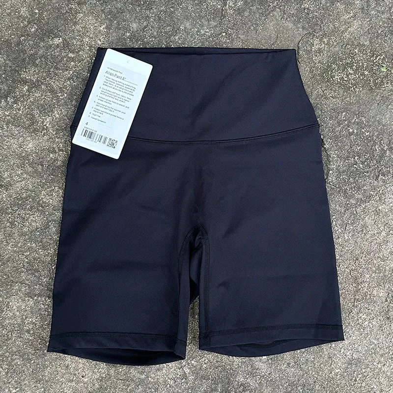2023 Summer Women- Shorts Tights Running Women Lemon Short Gym Woman Yoga Wear Seamless Push Up Fitness Leggings Sports