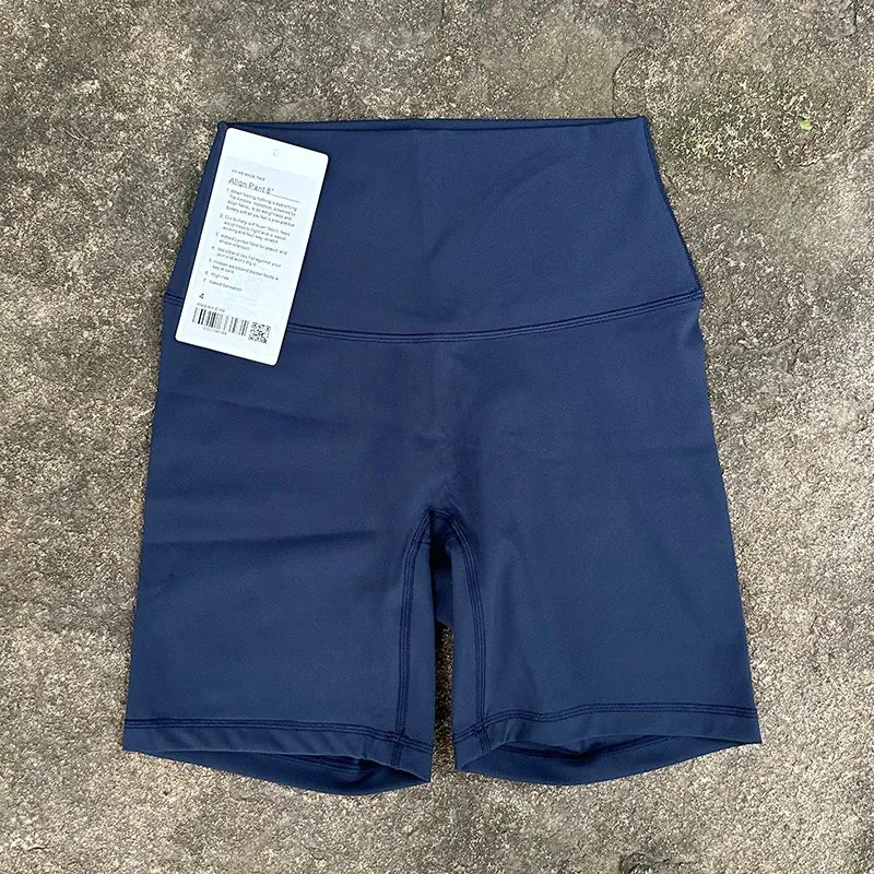 2023 Summer Women- Shorts Tights Running Women Lemon Short Gym Woman Yoga Wear Seamless Push Up Fitness Leggings Sports