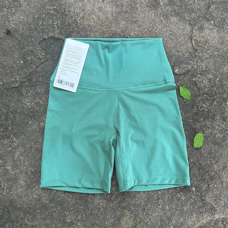 2023 Summer Women- Shorts Tights Running Women Lemon Short Gym Woman Yoga Wear Seamless Push Up Fitness Leggings Sports