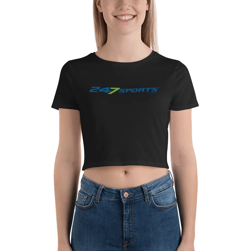 247 Sports Logo Women's Crop Top