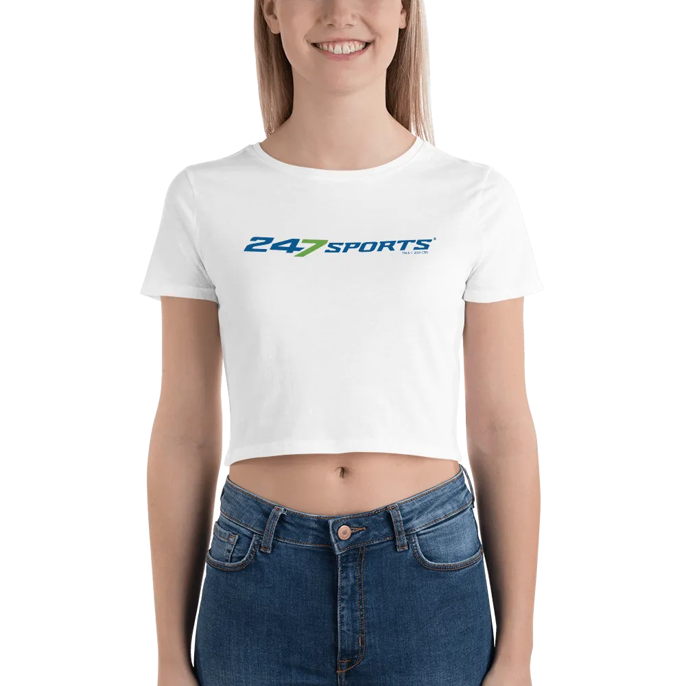 247 Sports Logo Women's Crop Top