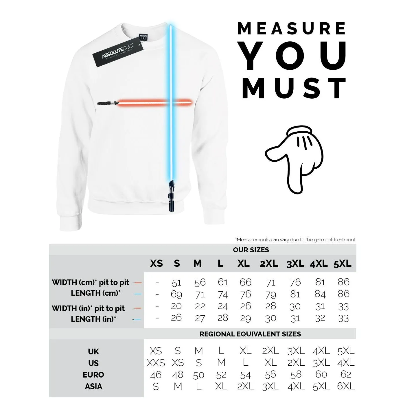 AC/DC Mens Angus Young Cut Out Cotton Sweatshirt