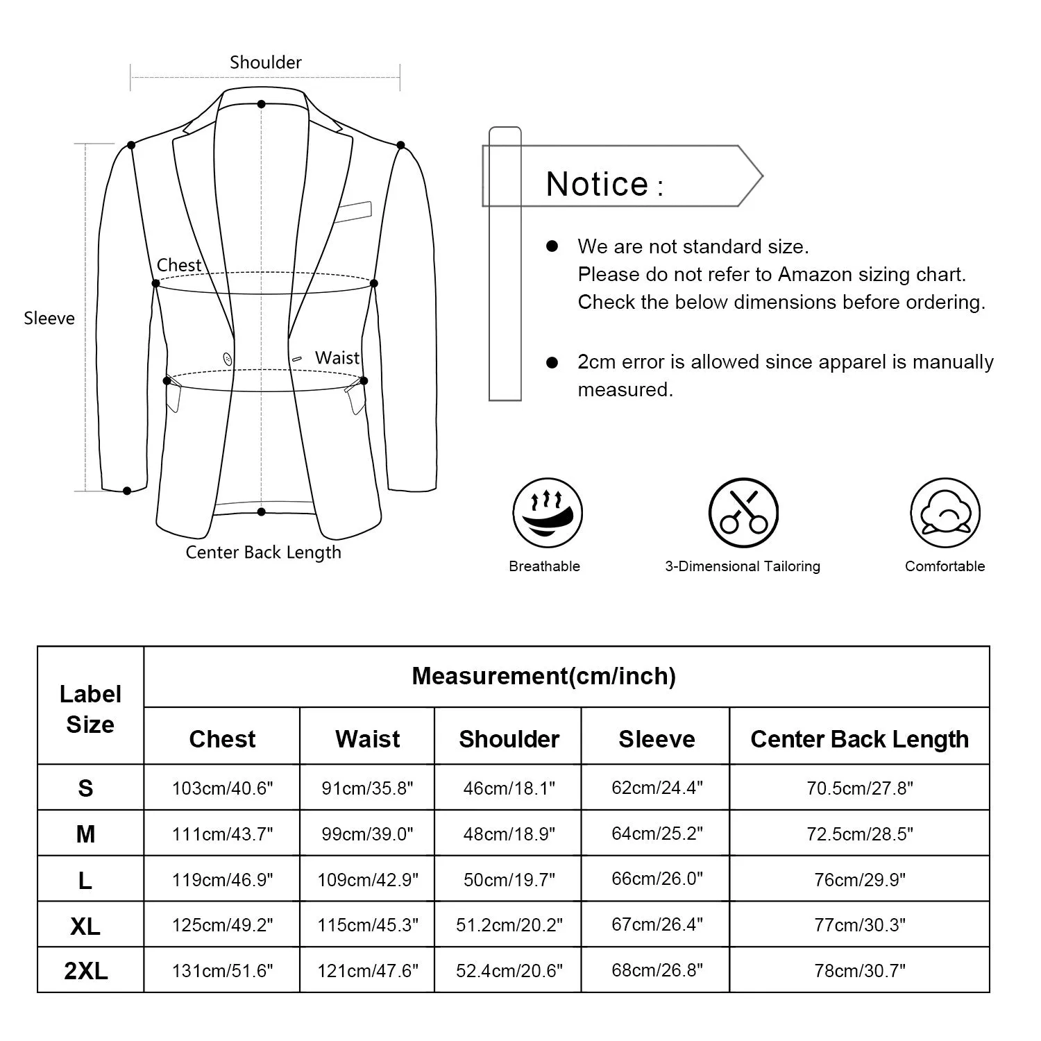 Alizeal Men's Casual Suit Jacket Sports Coat Business Suit One Button, 020-Black