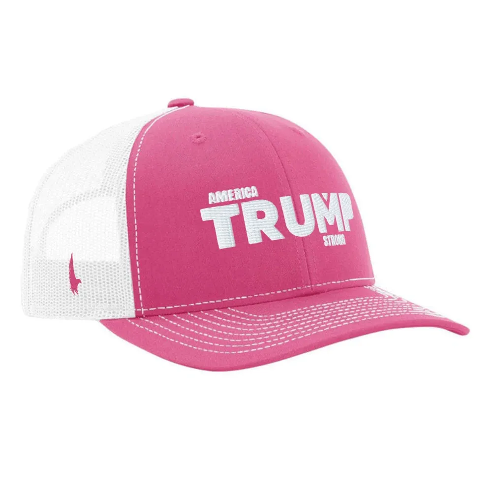 America Trump Strong Trucker Hat