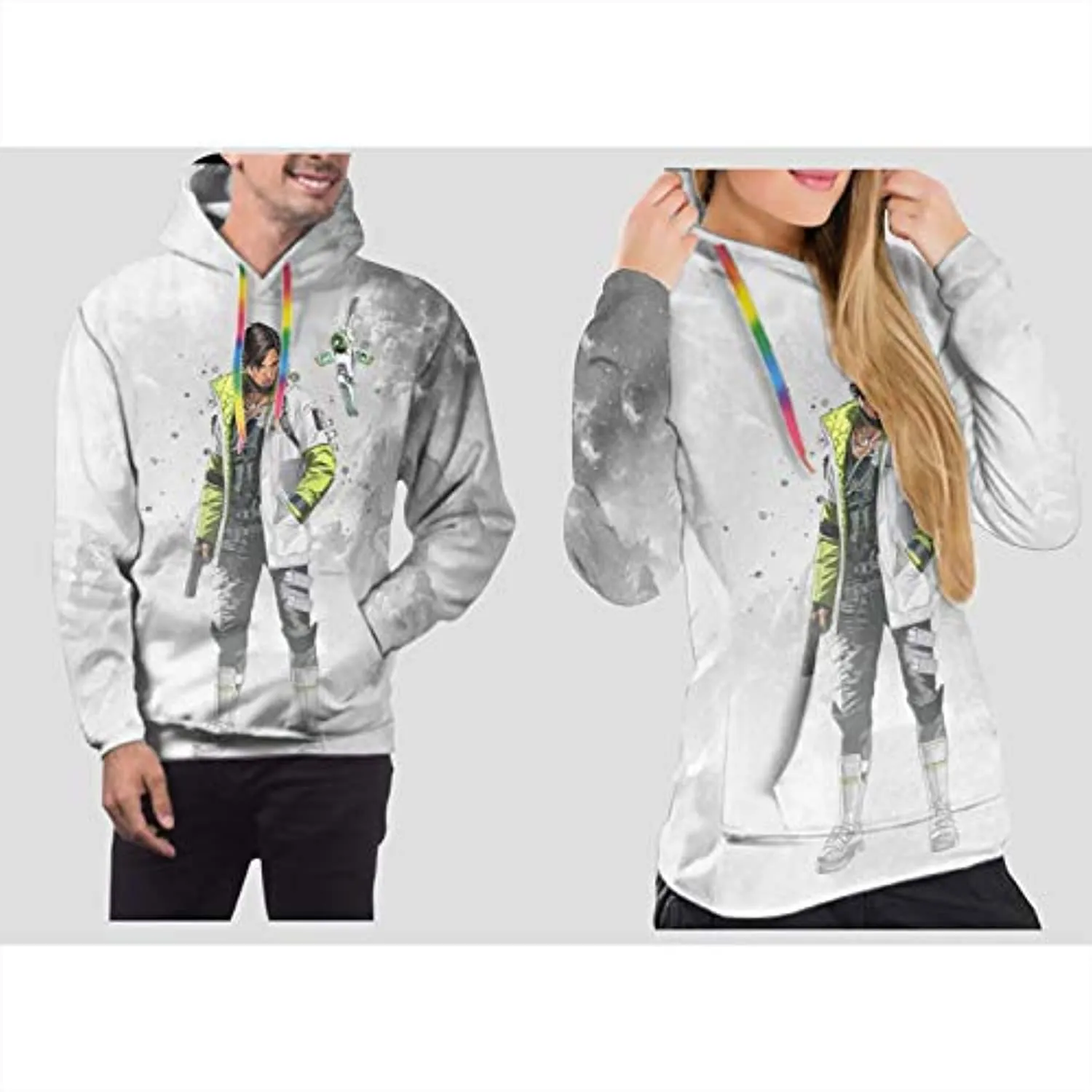 Apex Legends Hoodies - Crypto Fashion 3D Print Drawsrting Pullover Gaming Hoodie