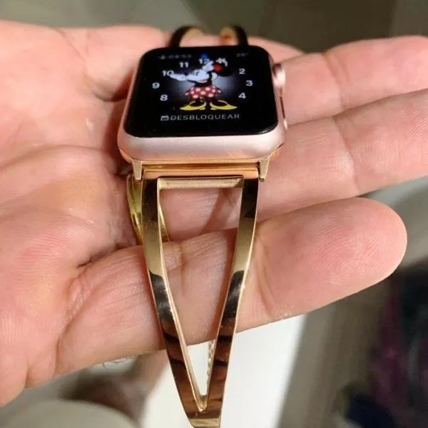 Apple Watch Band Cuff, luxury bracelet Fits 44mm 40mm 42mm 38mm, Iwatch Series 1 2 3 4 5 6