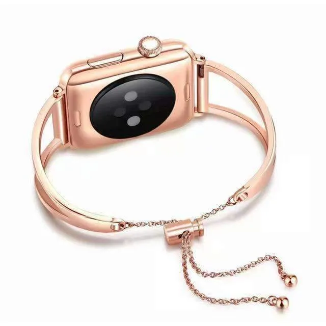 Apple Watch Band Cuff, luxury bracelet Fits 44mm 40mm 42mm 38mm, Iwatch Series 1 2 3 4 5 6