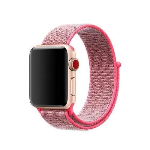 Apple Watch band Nylon Sport Loop Strap bracelet hook and loop