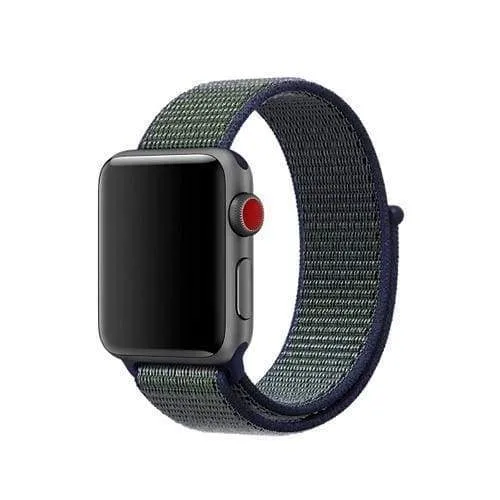 Apple Watch band Nylon Sport Loop Strap bracelet hook and loop