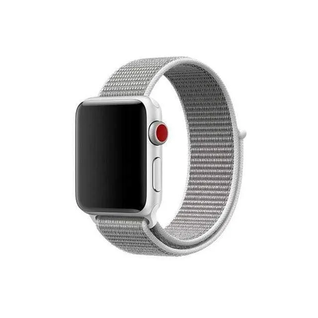 Apple Watch band Nylon Sport Loop Strap bracelet hook and loop
