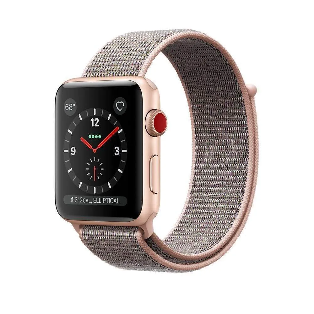 Apple Watch band Nylon Sport Loop Strap bracelet hook and loop