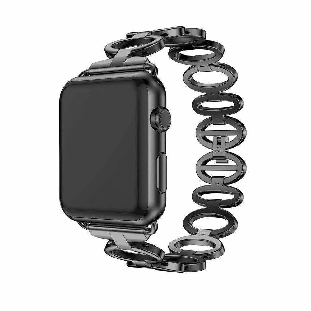 Apple Watch Ultra Women Ladies Feminine Breathable Band Steel Strap