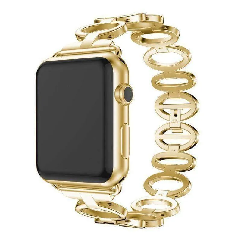 Apple Watch Ultra Women Ladies Feminine Breathable Band Steel Strap