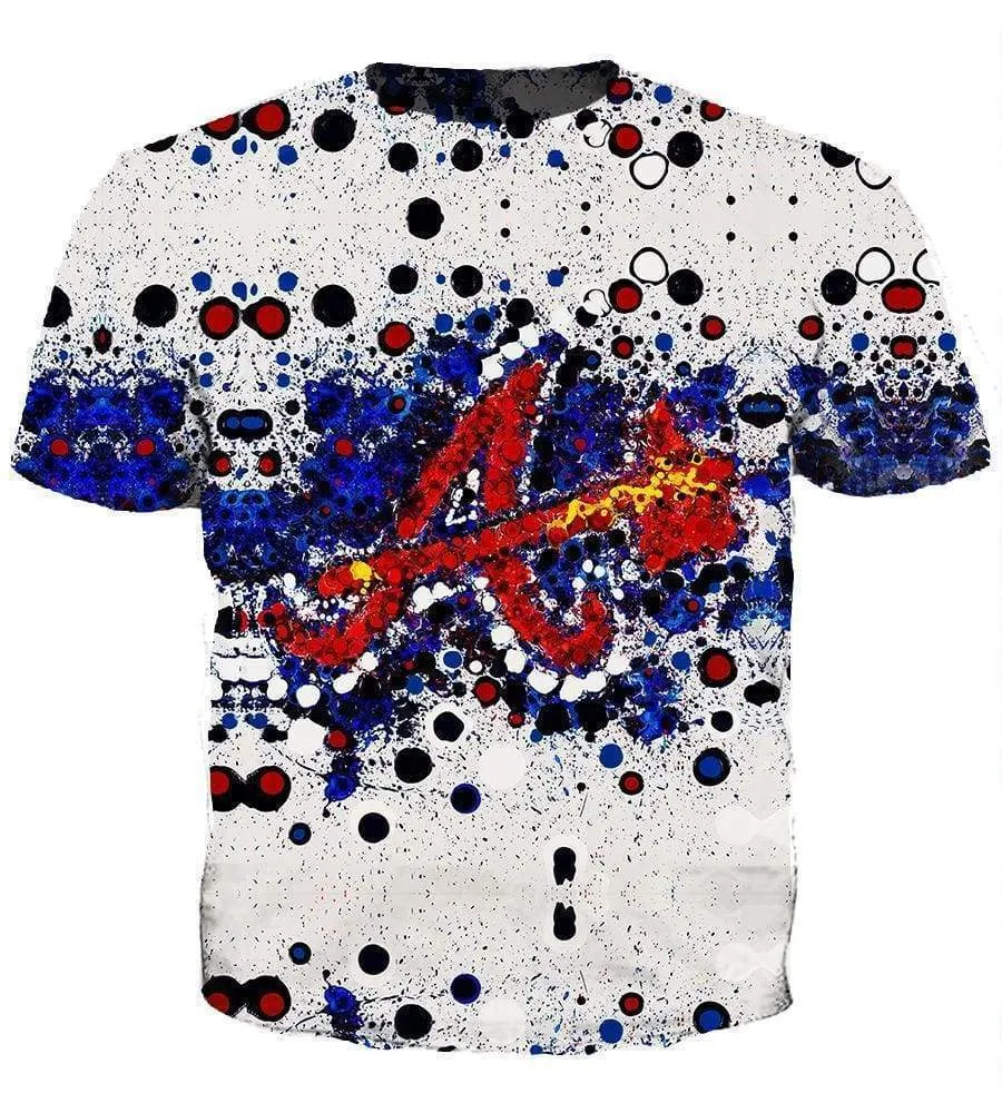 Atlanta Braves Hoodies - Pullover White Hoodie