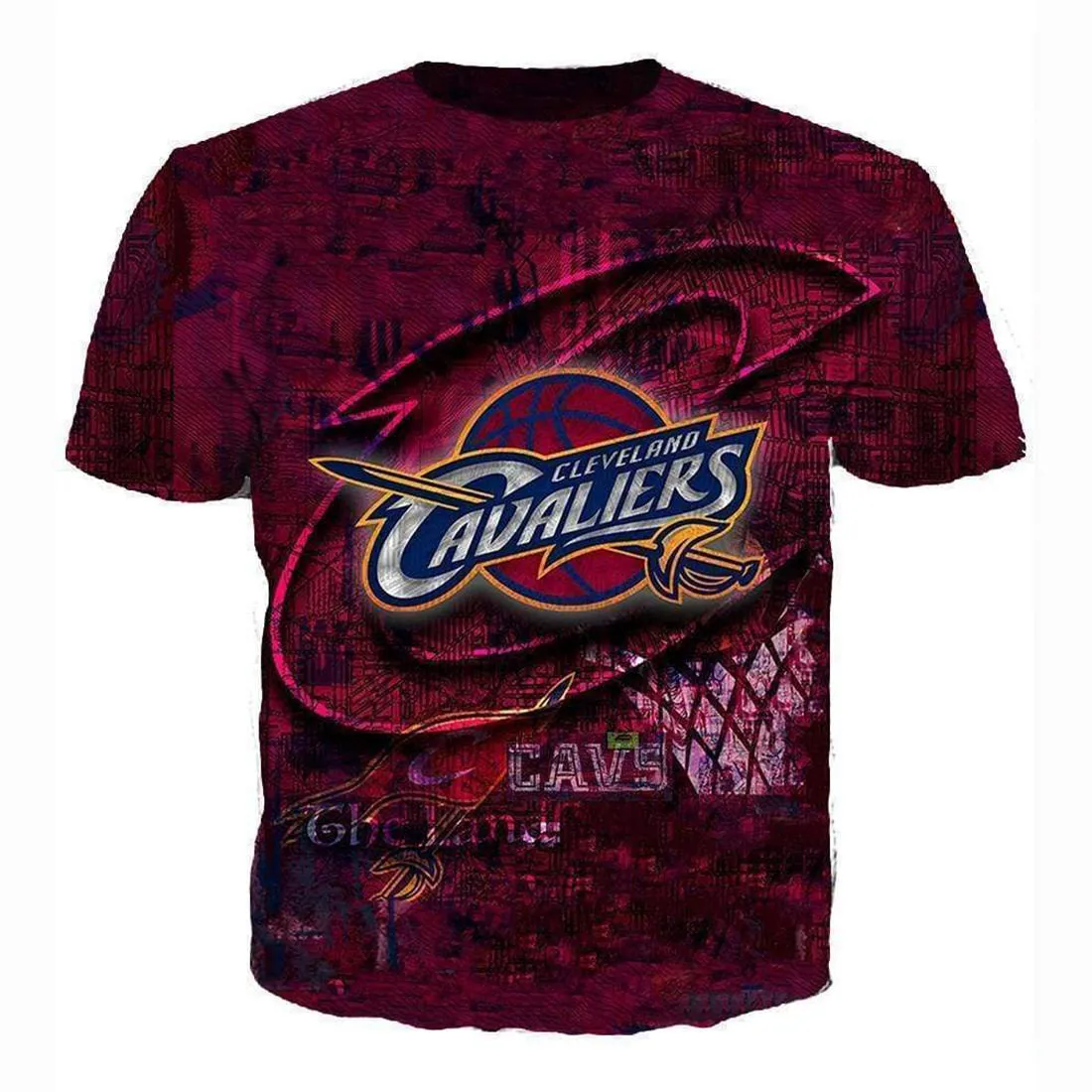 Basketball Cleveland Cavaliers Sweatshirts - Pullover Purple Sweatshirt