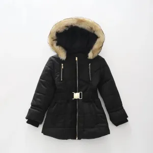 Belted Puffer Jacket