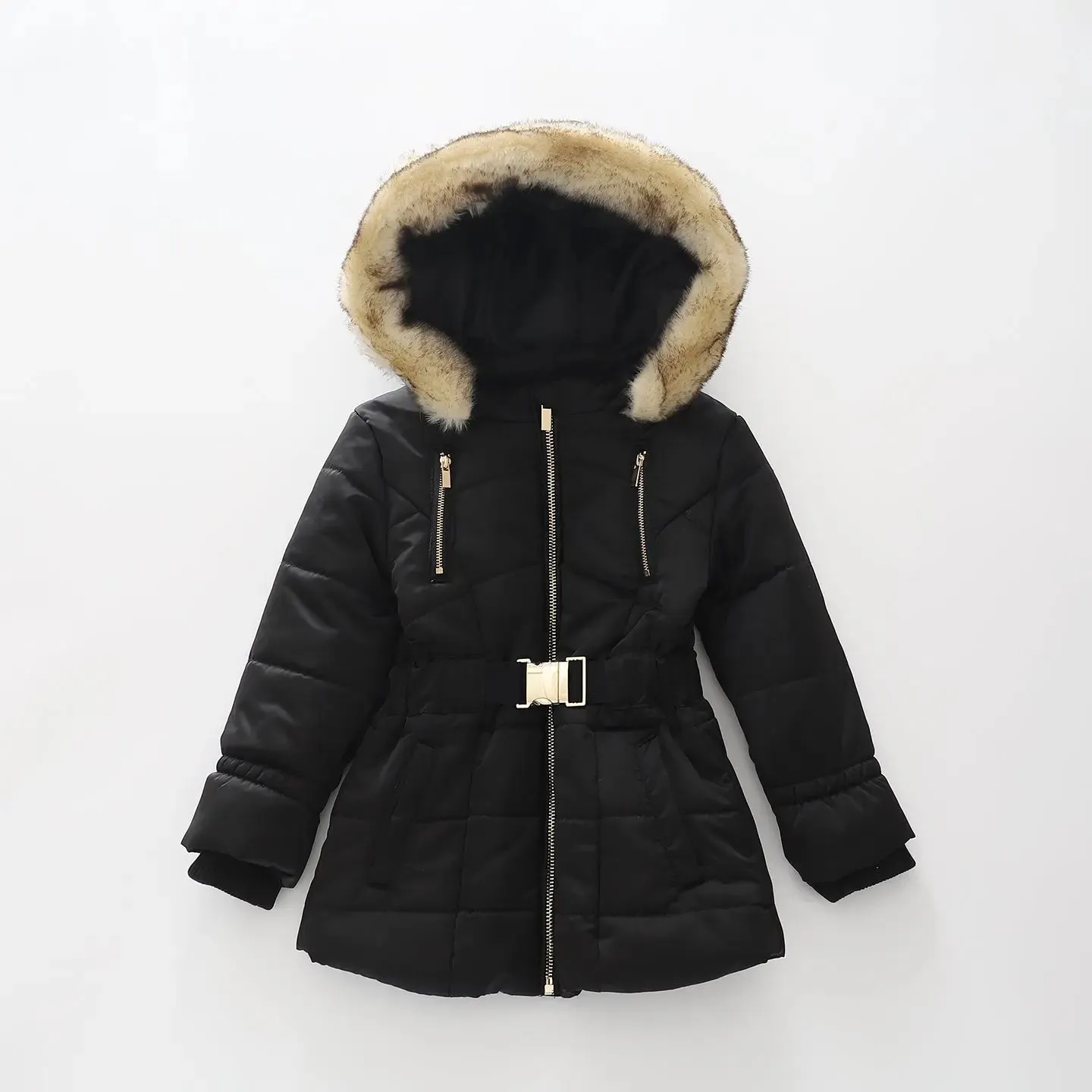 Belted Puffer Jacket