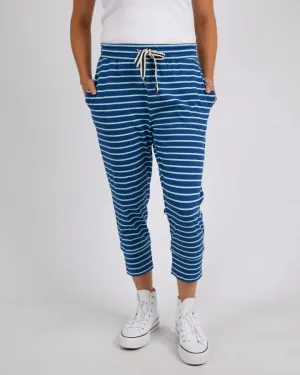 Brunch Pant - Stripe China Blue / Tonic Blue