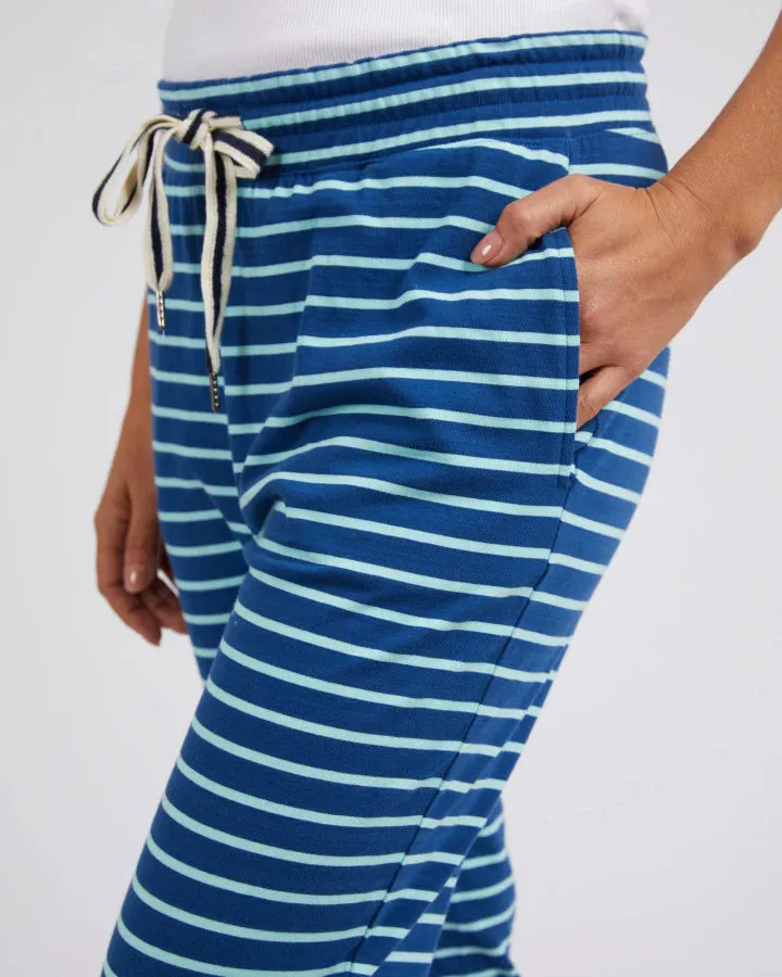 Brunch Pant - Stripe China Blue / Tonic Blue
