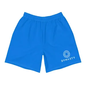 Dynasty Emblem Active Training Workout Shorts (Blue)