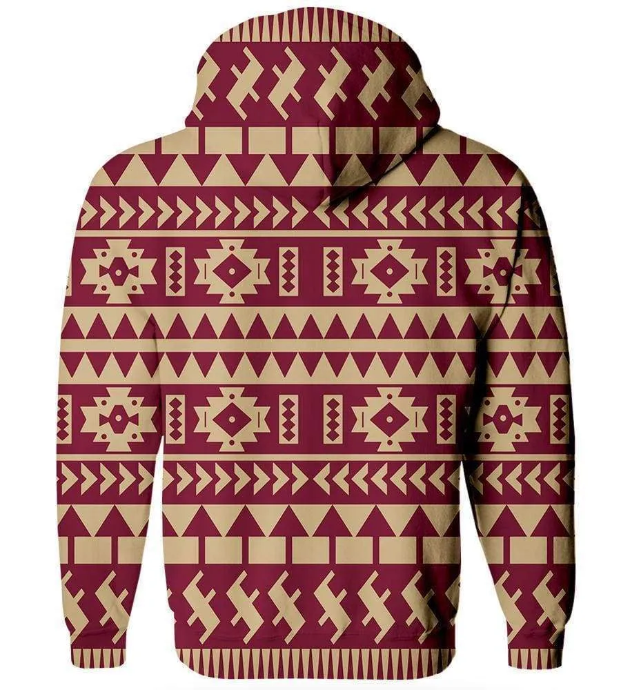 Football Florida State Seminoles Hoodies - Pullover Red Hoodie