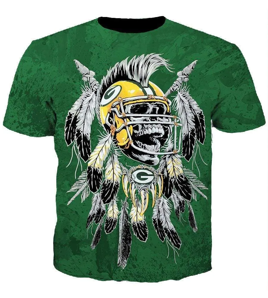 Green Bay Packers Hoodies - Pullover Green Hoodie