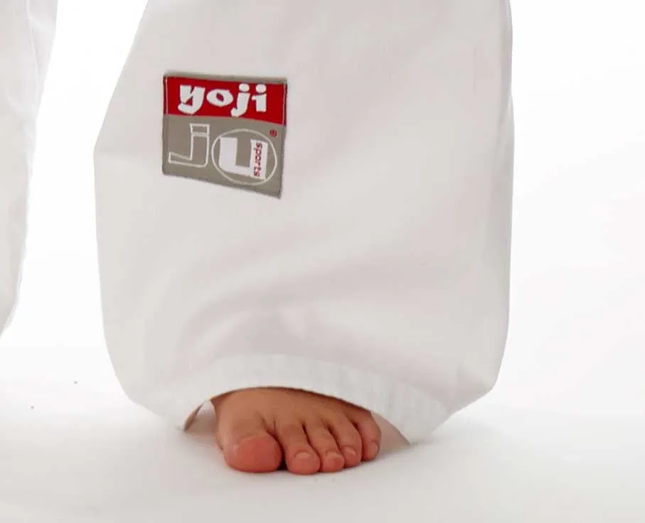 Ju Sports - Judodragt - Kids - Glat stof - Hvid