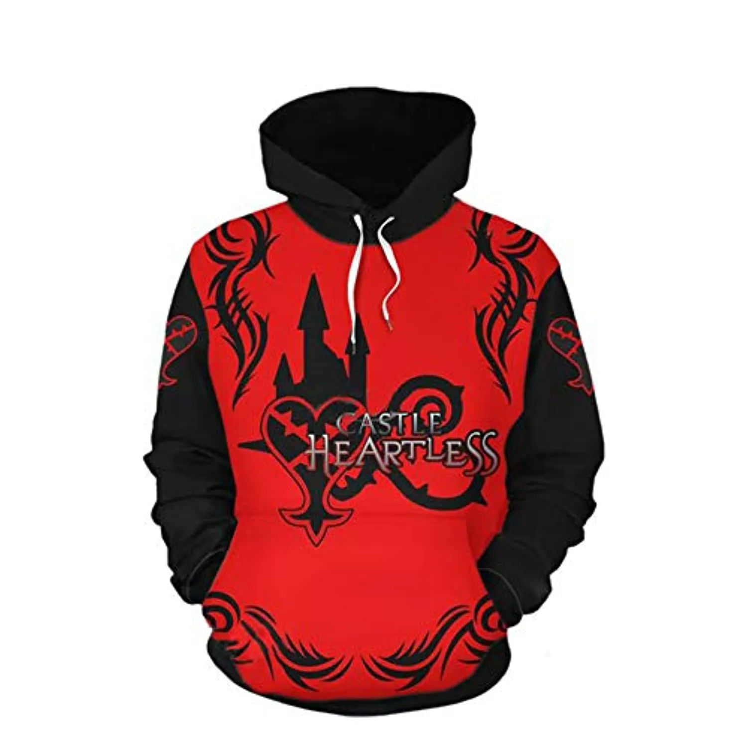 Kingdom Hearts Hoodies - 3D Print Pullover Gaming Hoodie