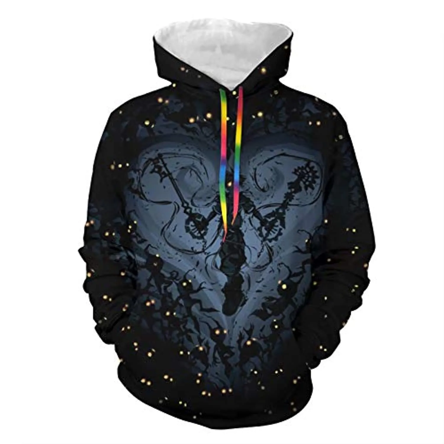 Kingdom Hearts Hoodies - Sora 3D Print Pullover Gaming Hoodie