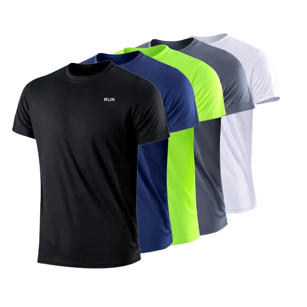 Men's Quick-Drying Round Neck T-Shirt for Training - SF2156