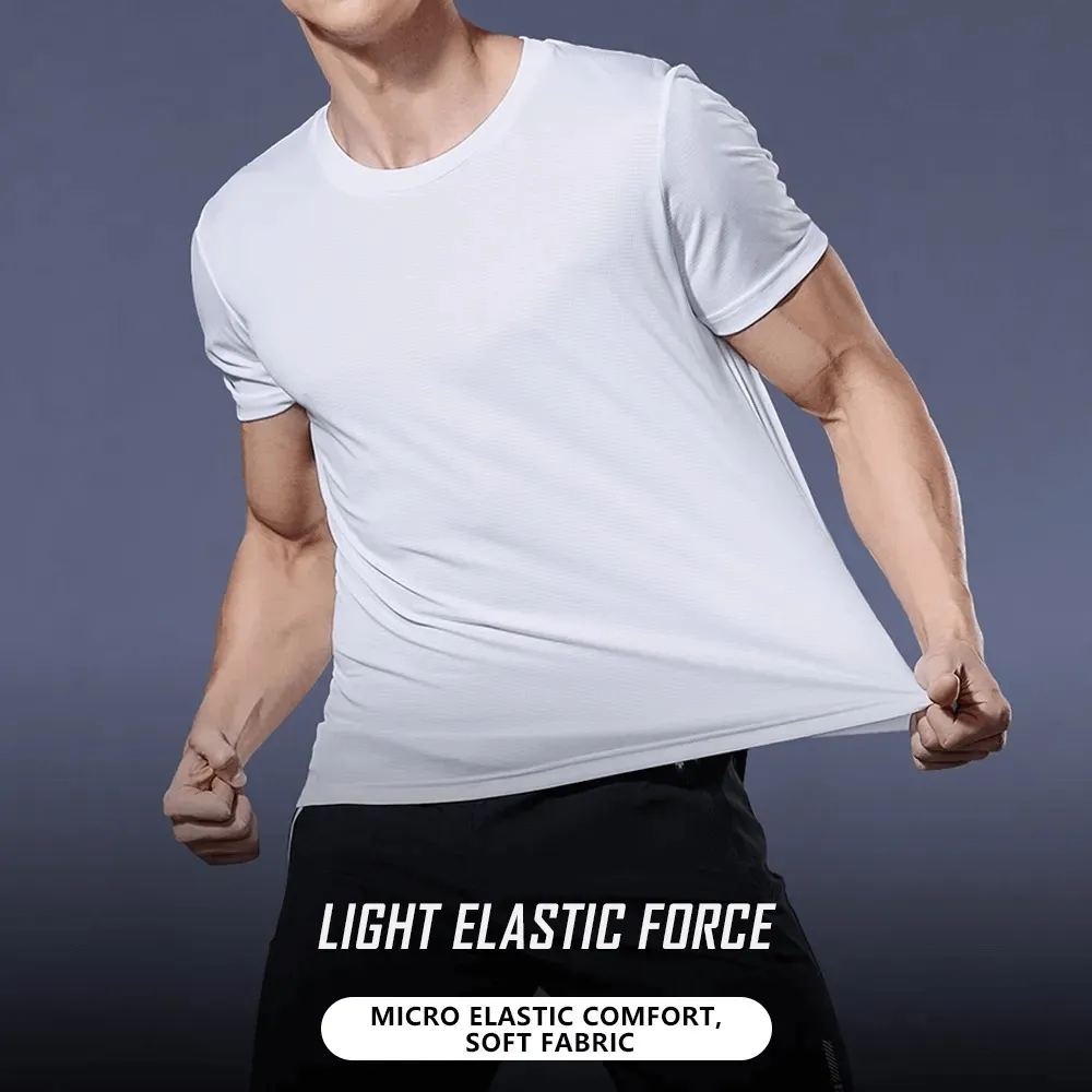 Men's Quick-Drying Round Neck T-Shirt for Training - SF2156
