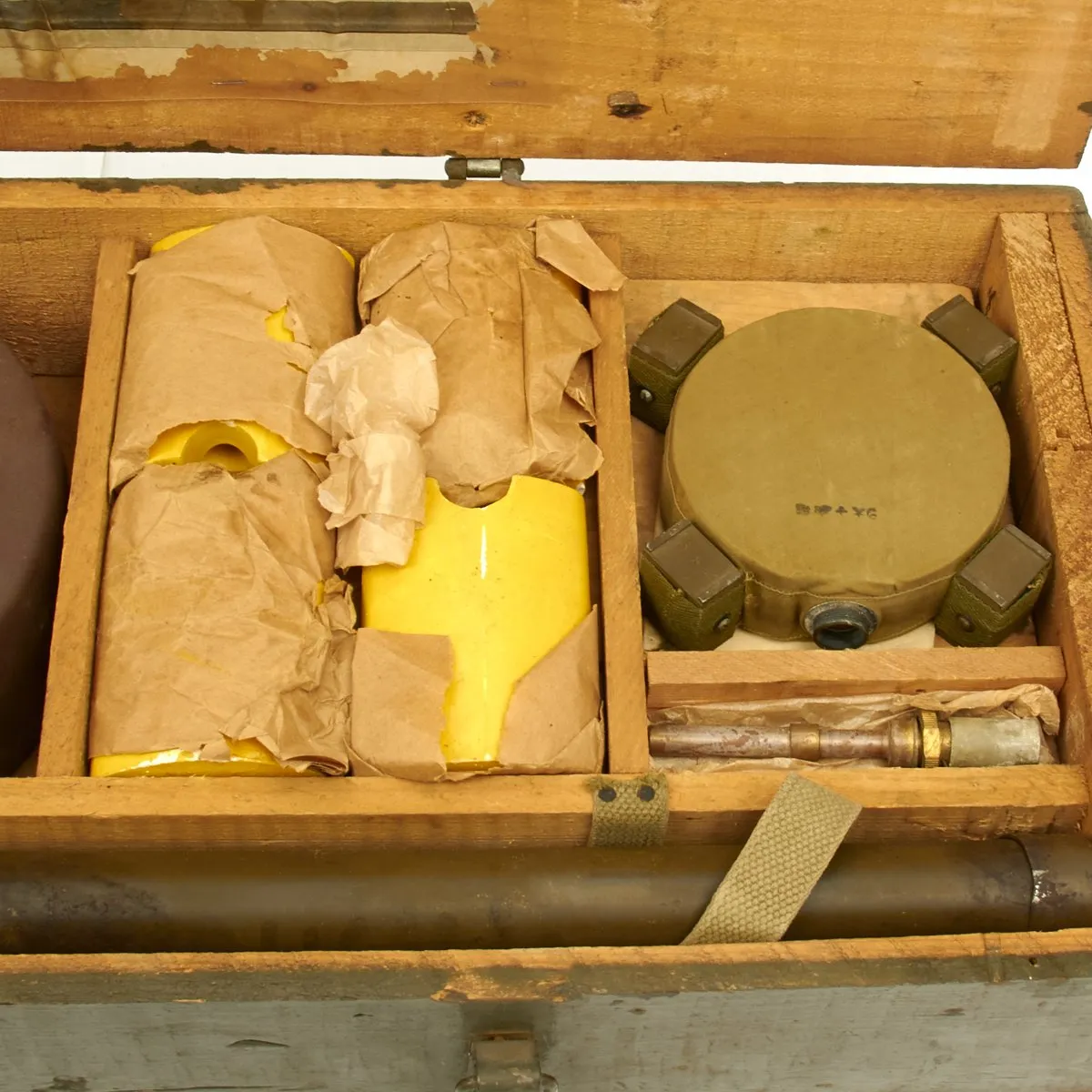 Original U.S. WWII Japanese Mine Training Aid Set