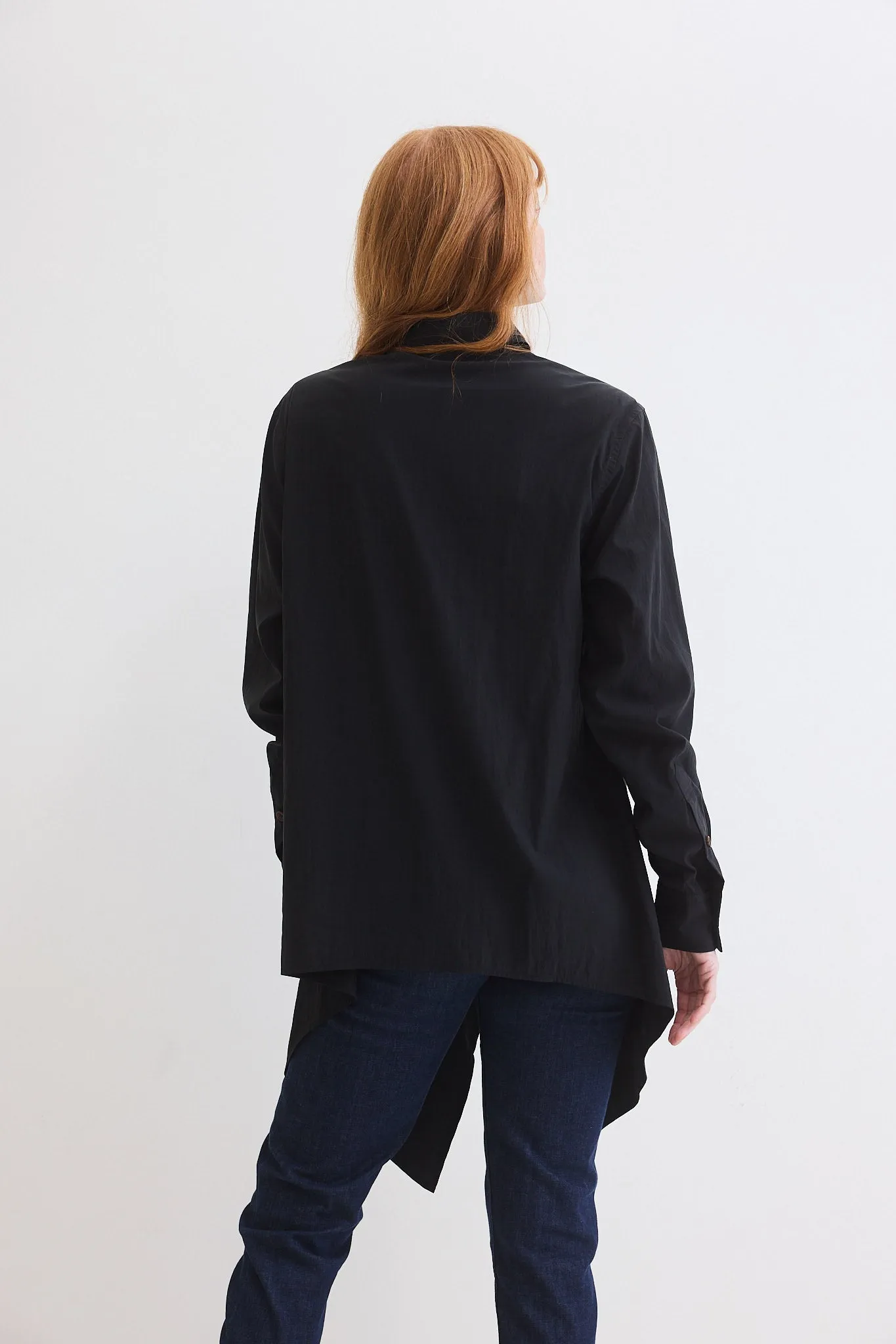 Power Move Poplin Top