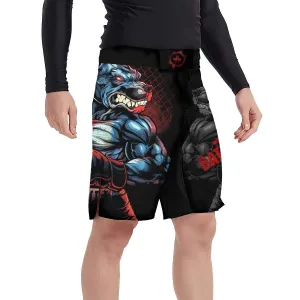Red Rage Pitbull Boxing Fight Shorts