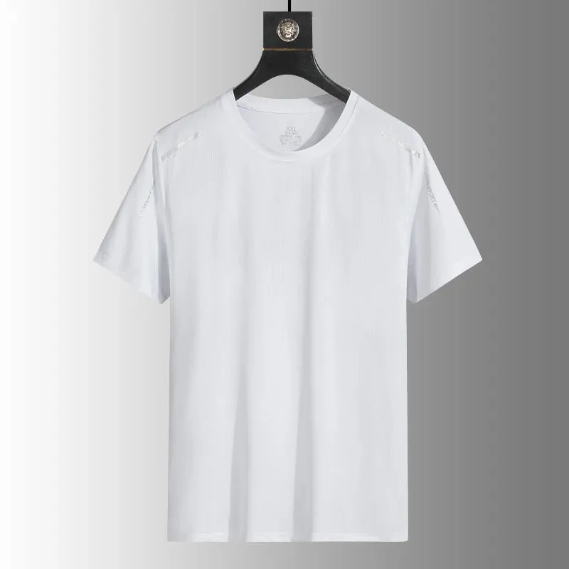 Running T-shirt Reflective Short Sleeve Ice Silk Quick Drying Summer
