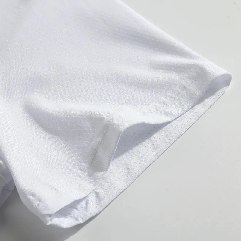 Running T-shirt Reflective Short Sleeve Ice Silk Quick Drying Summer