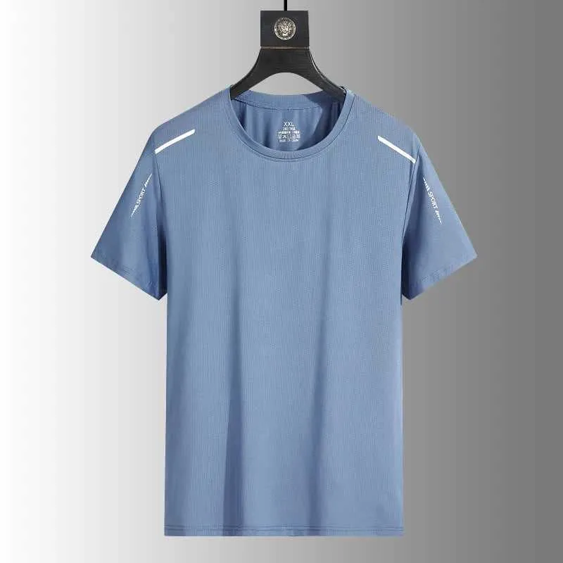 Running T-shirt Reflective Short Sleeve Ice Silk Quick Drying Summer