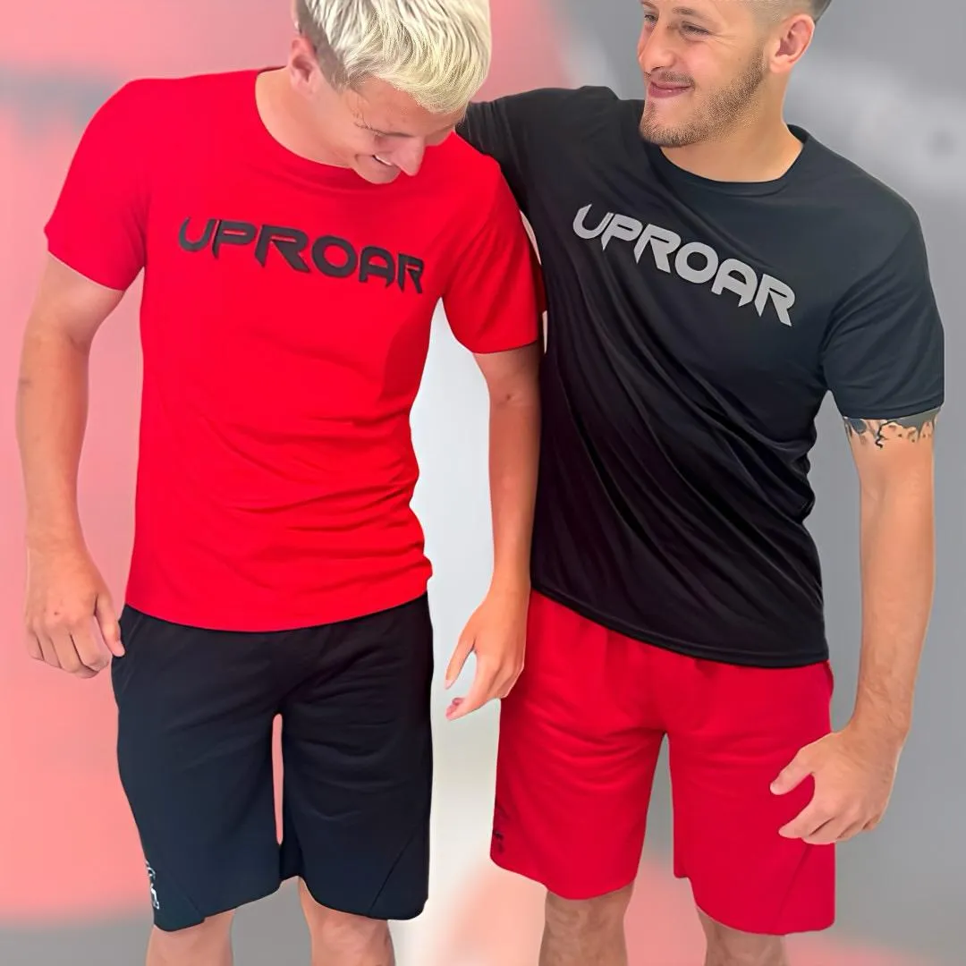 Sports Short Sleeve UPROAR Tee Red
