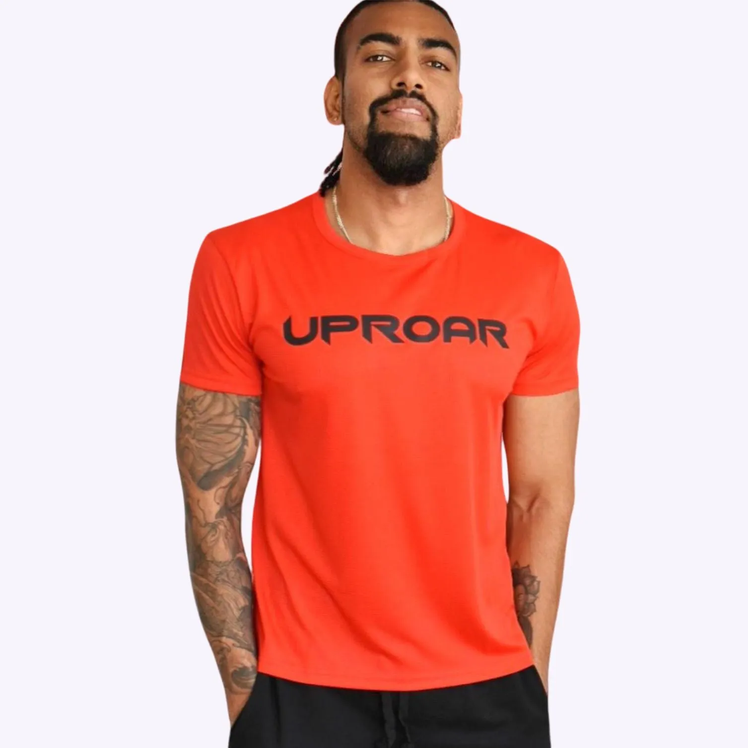 Sports Short Sleeve UPROAR Tee Red