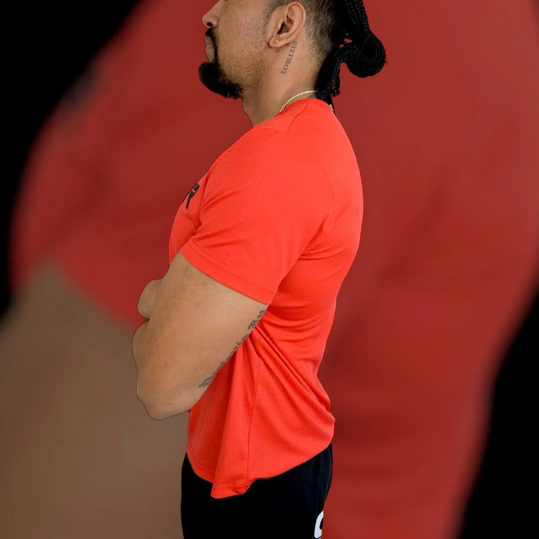 Sports Short Sleeve UPROAR Tee Red