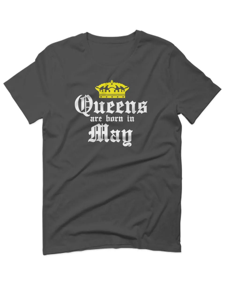 The Best Birthday Gift Queens are Born in May For men T Shirt