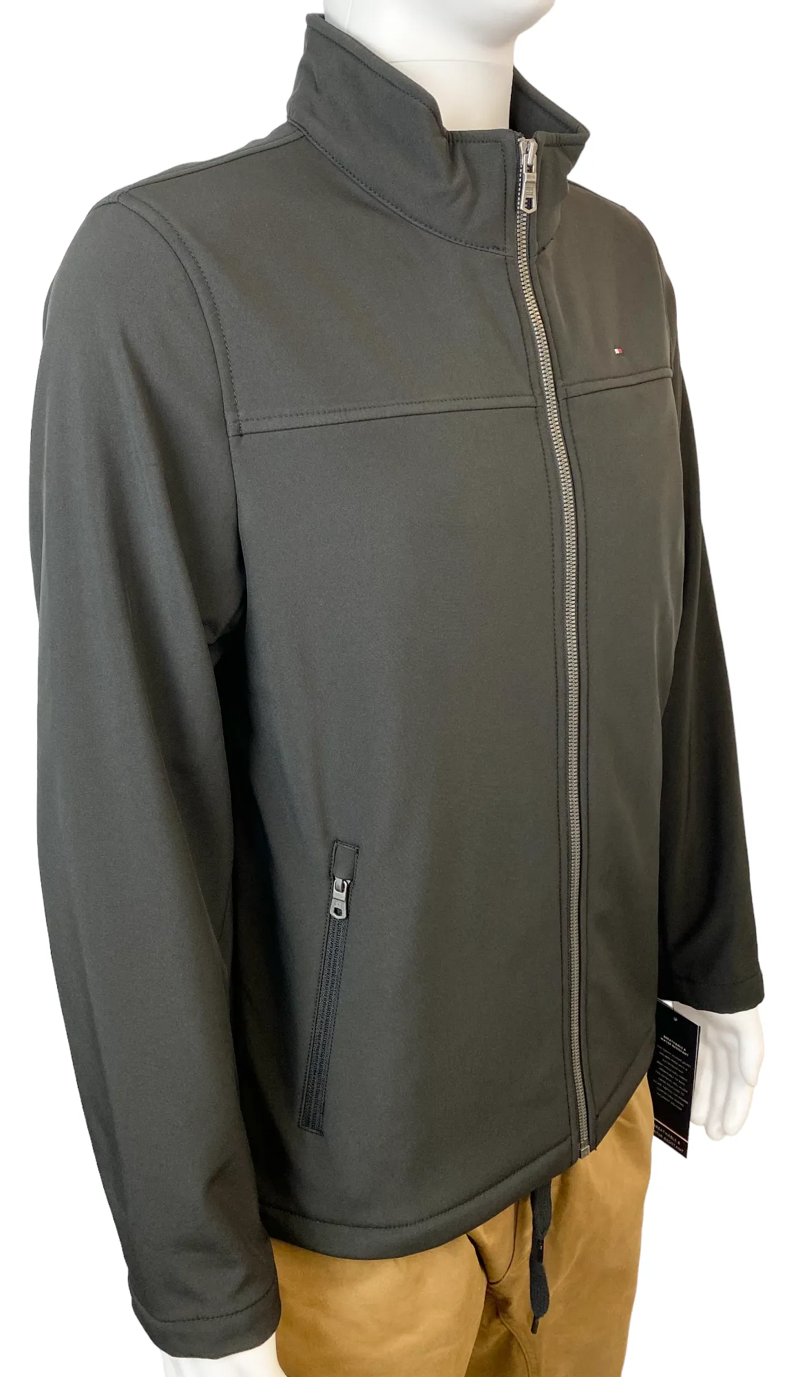 Tommy Hilfiger Mens Softshell Classic Zip Jacket - [155AP287]