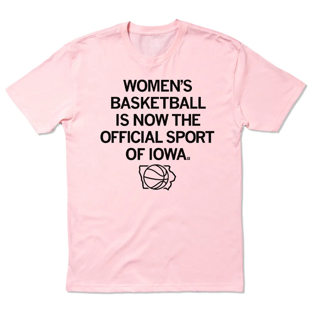 Women's Basketball: Official Sport of Iowa Pink